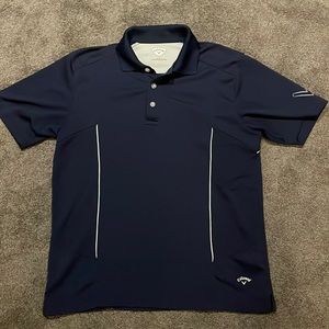 Callaway Golf Polo size small in navy blue. In perfect condition